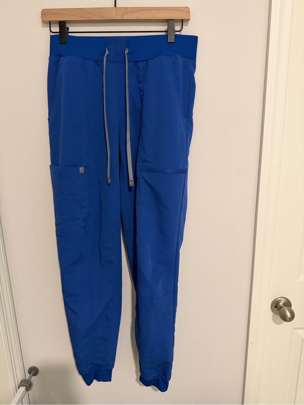 Fabletics Blue Drawstring Jogger Pants